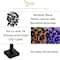2ft. Pre-Lit Artificial Halloween Black Maple Tree with 24 Orange & Purple LED Lights